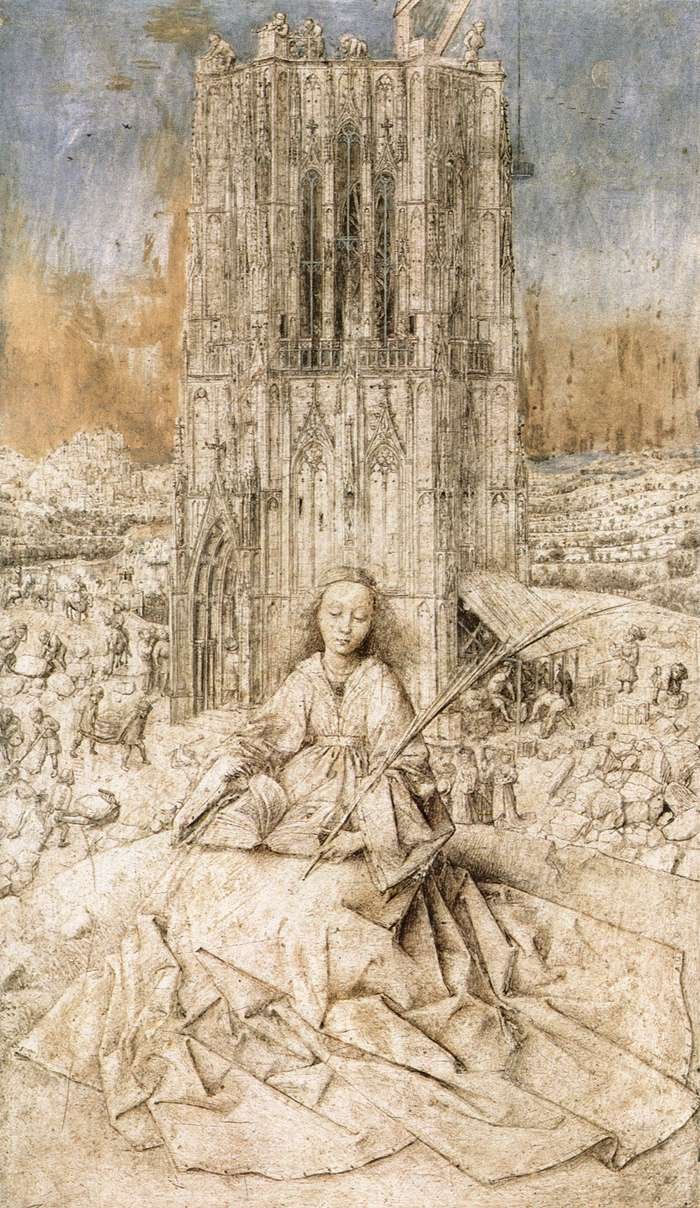 Saint Barbara - Jan van Eyck