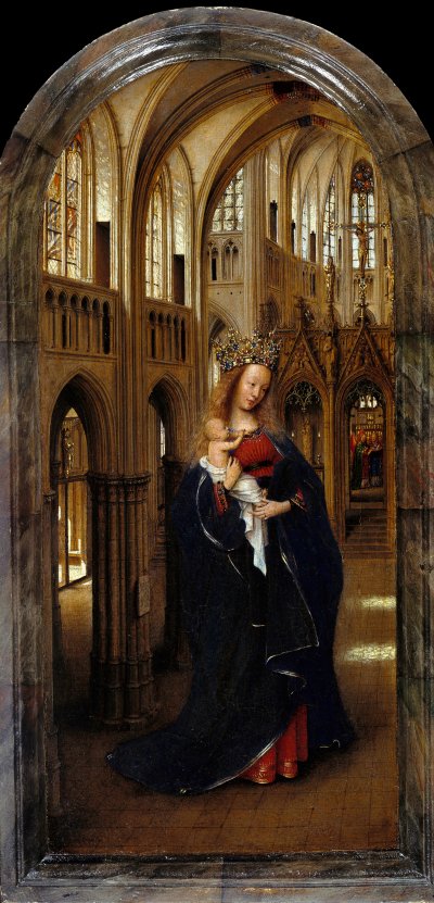 The Virgin in a Church