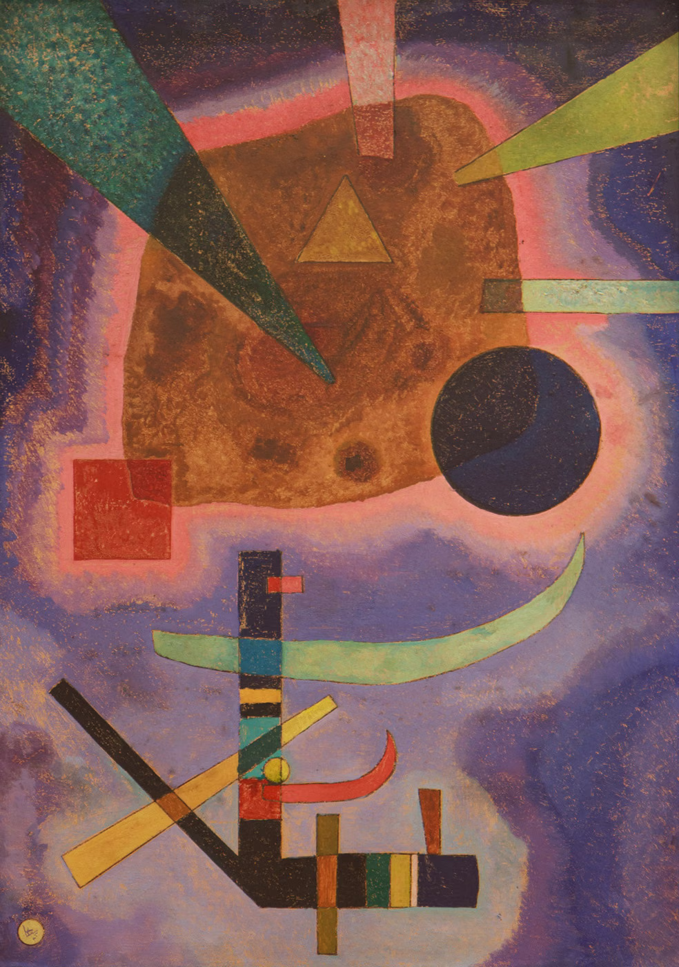 Drei Elemente - Vassily Kandinsky