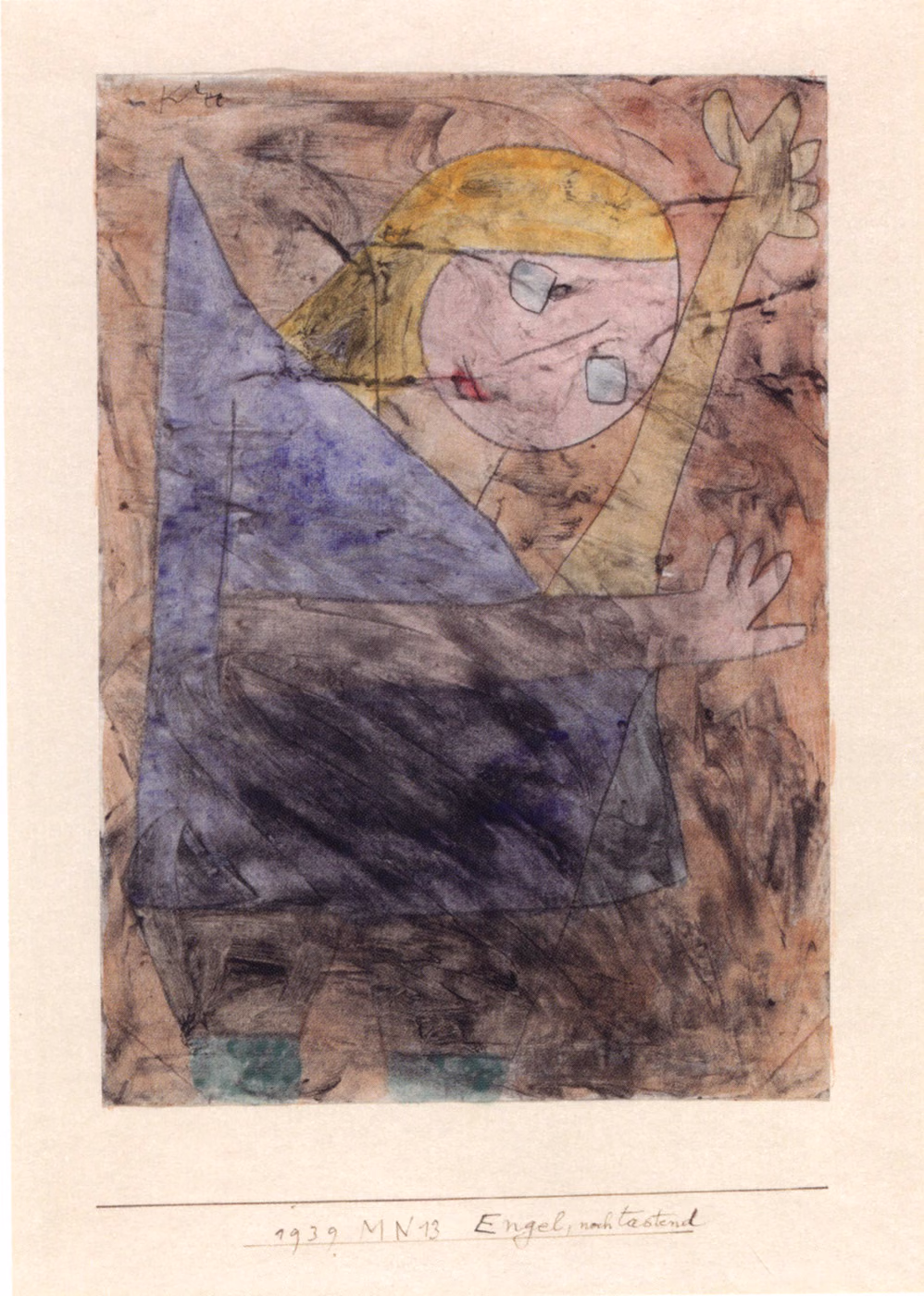 Ange, encore tâtonnant - Paul Klee
