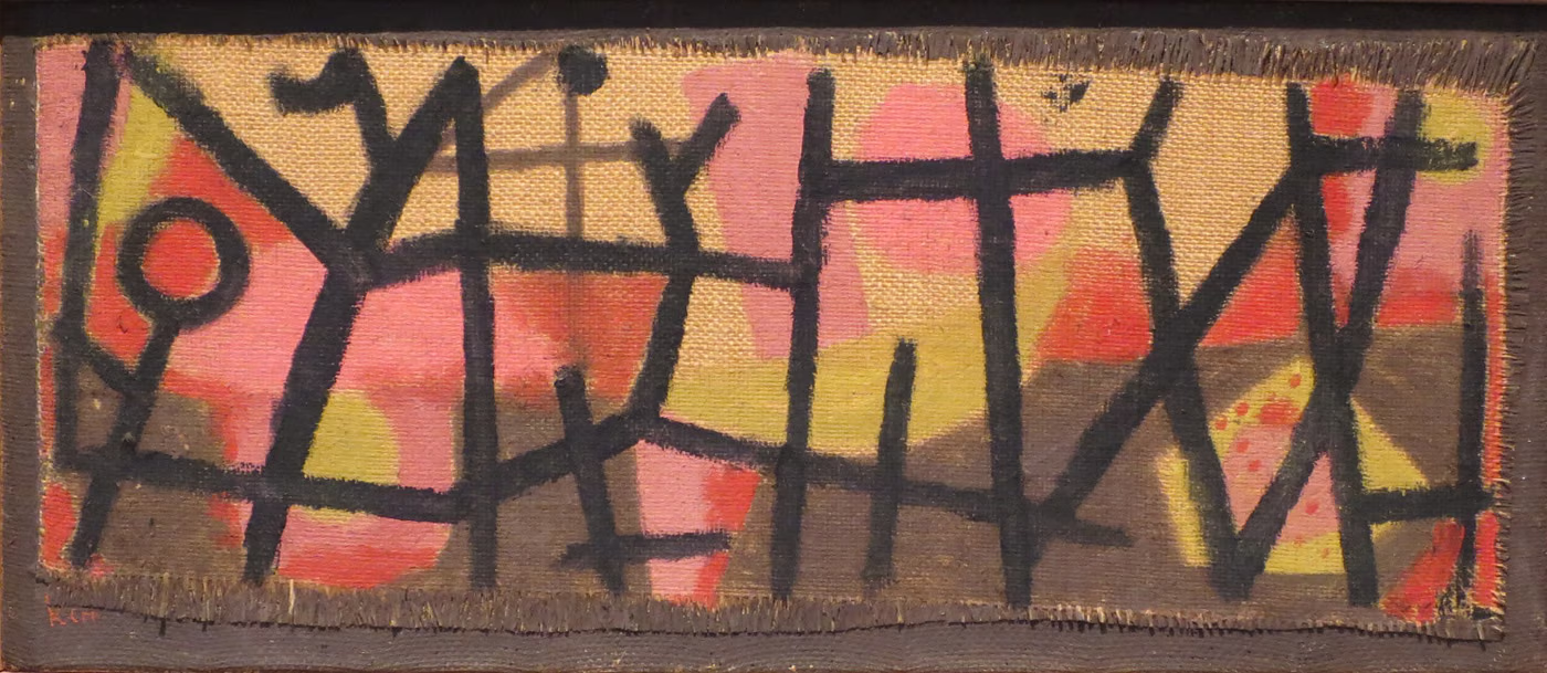 Enclosure for Pachyderms - Paul Klee