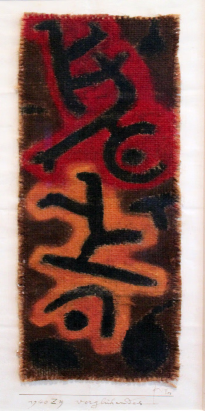 Quelque chose se consume en brûlant - Paul Klee