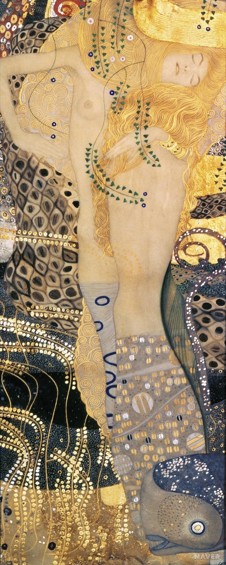 Serpents d’eau I - Gustav Klimt