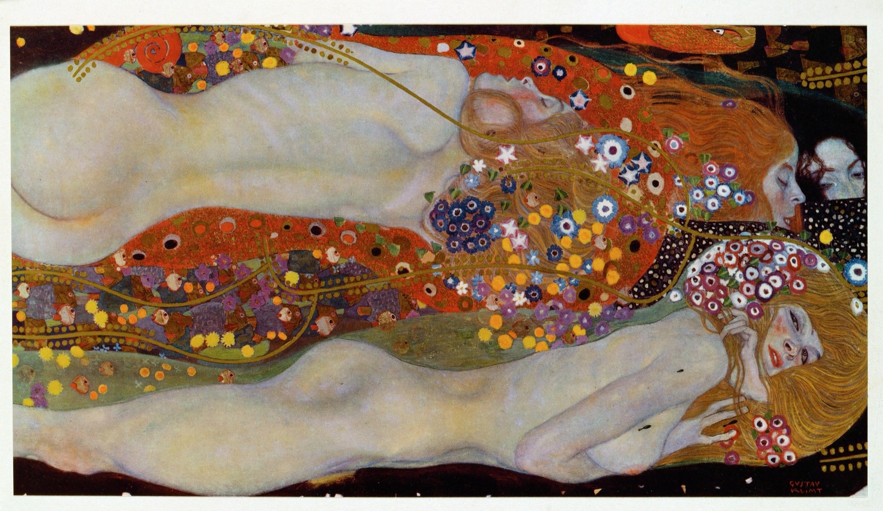 Serpents d’eau II - Gustav Klimt