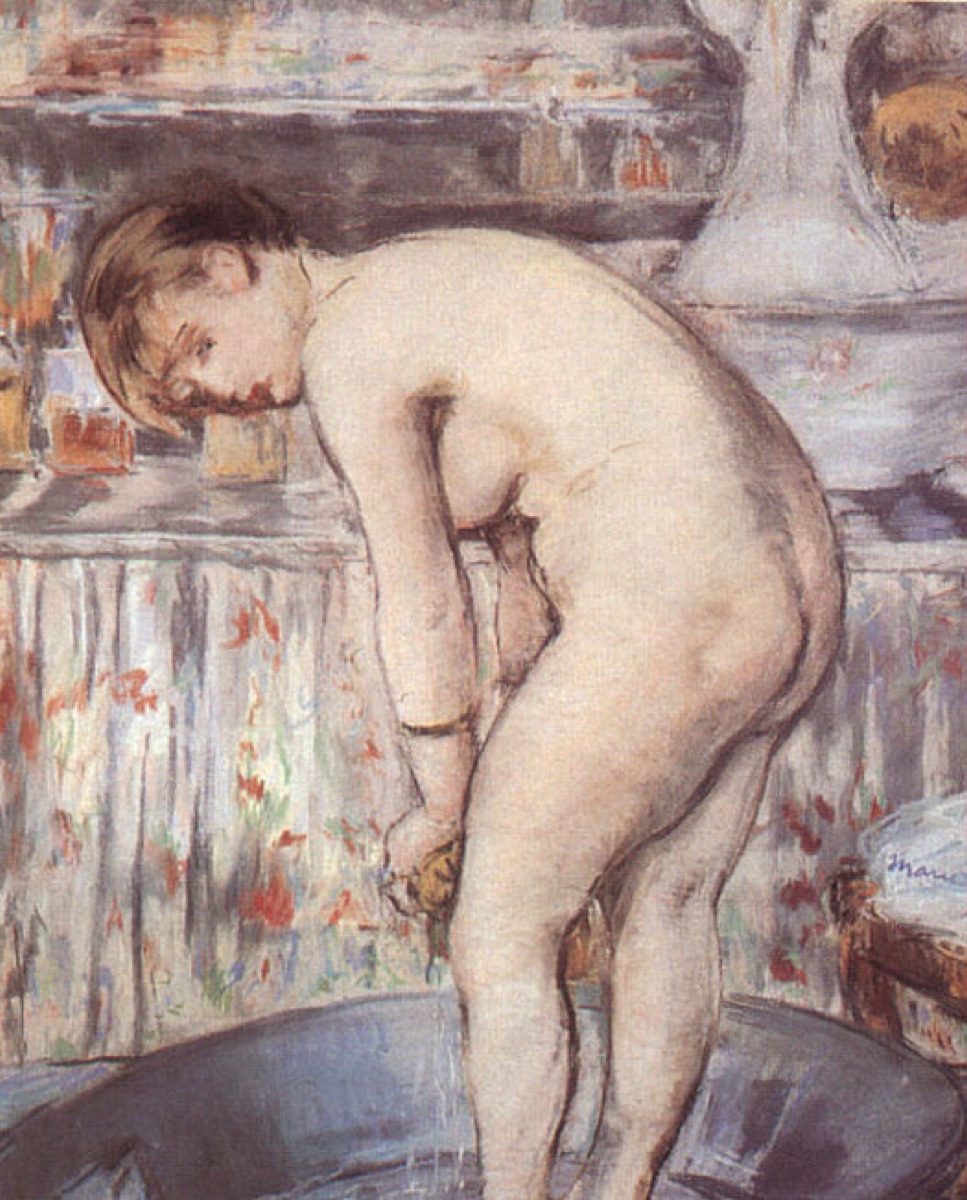 Femme dans une baignoire - Edouard Manet