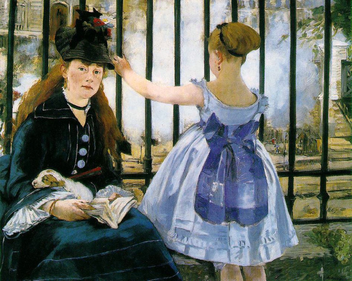 Le chemin de fer - Edouard Manet