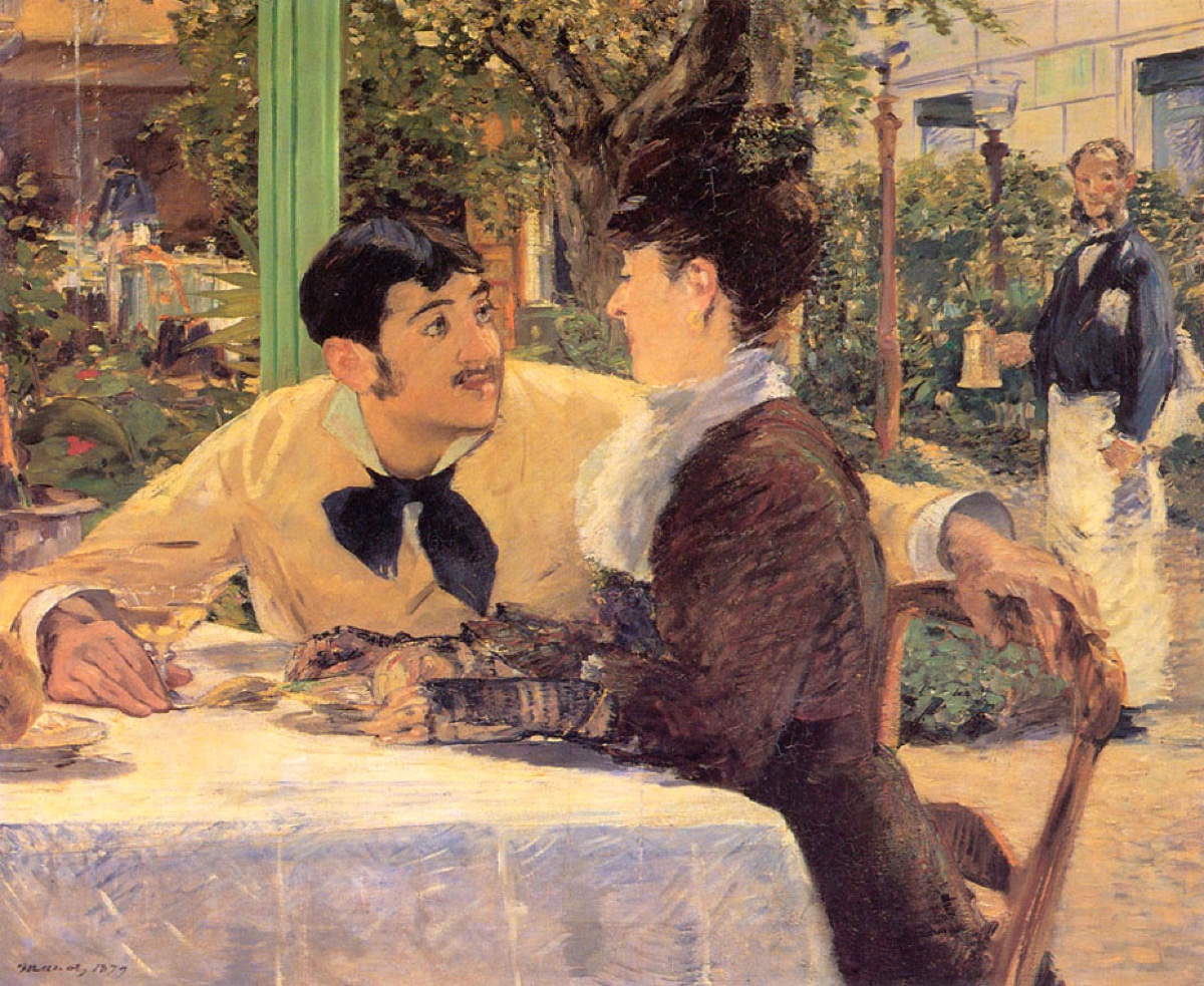 Chez le Père Lathuile - Edouard Manet