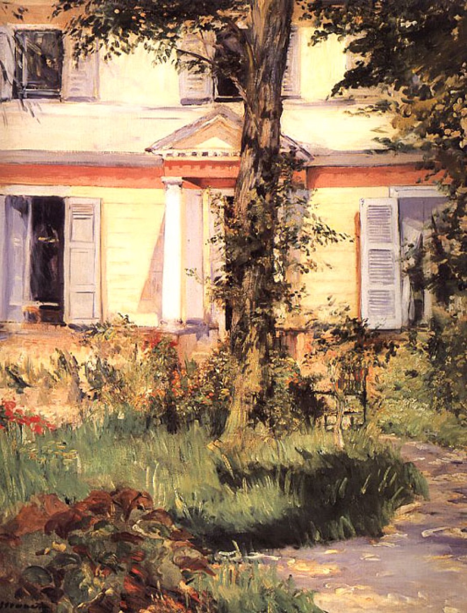 La maison à Rueil - Edouard Manet