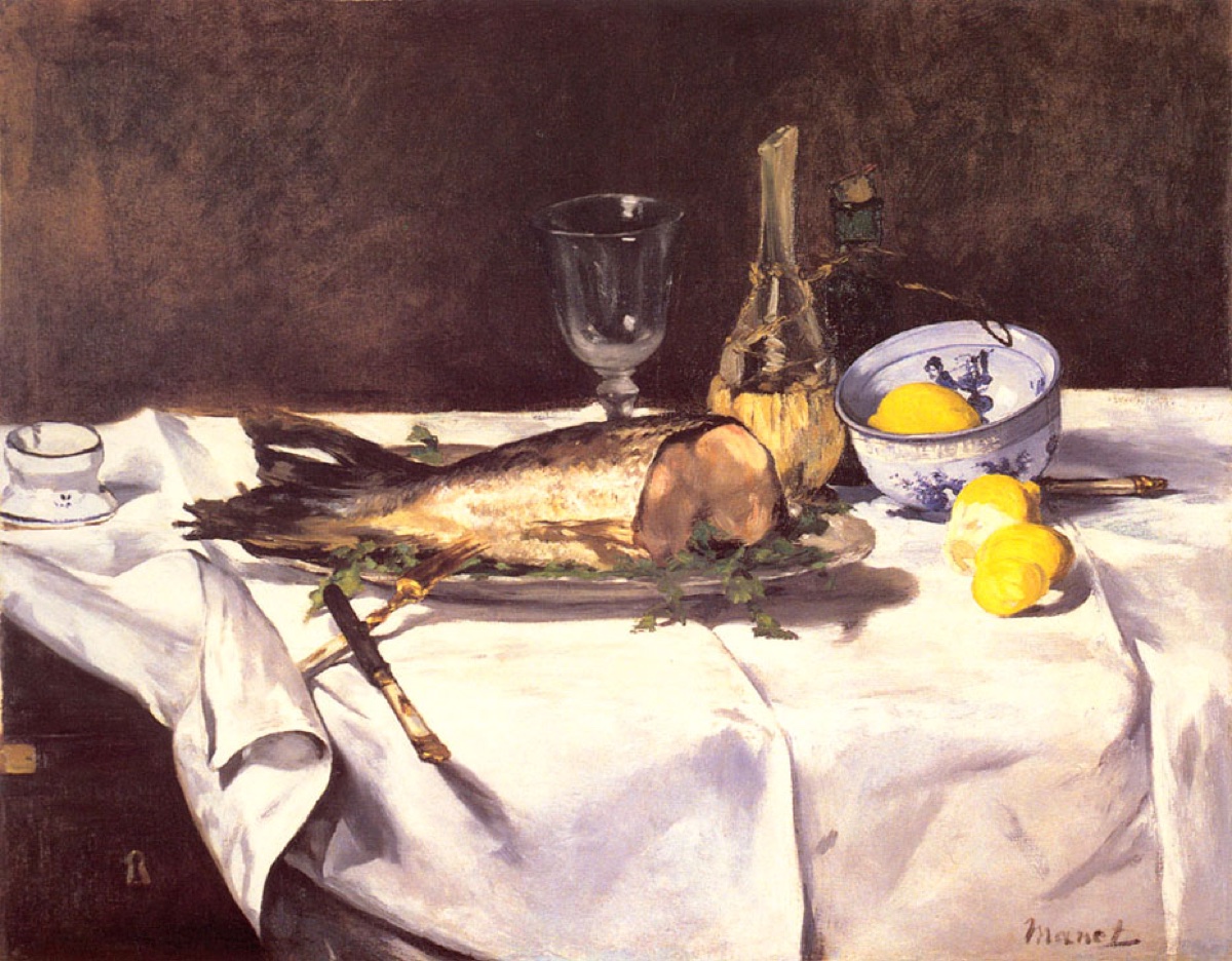 Le saumon - Edouard Manet