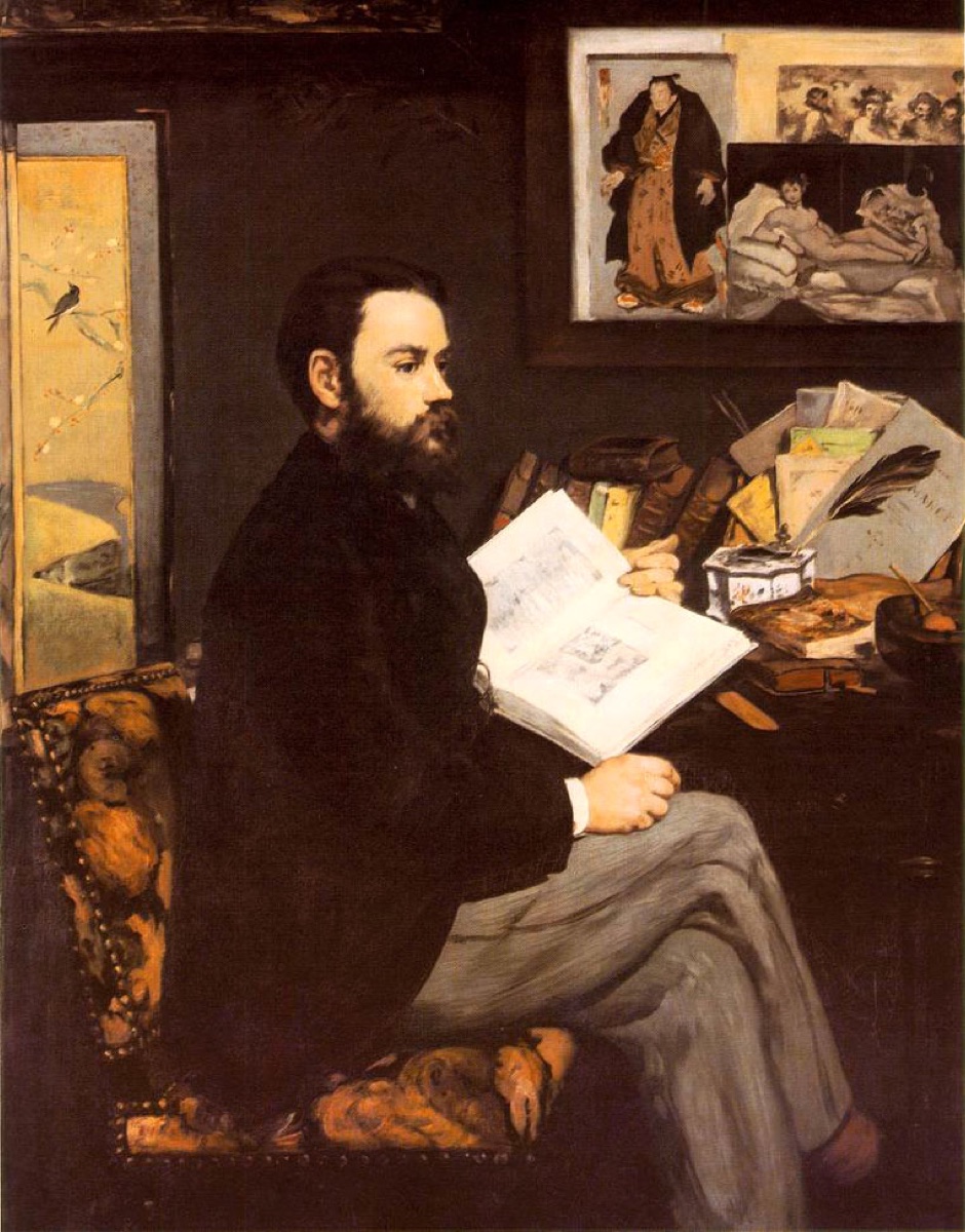 Portrait d'Emile Zola - Edouard Manet