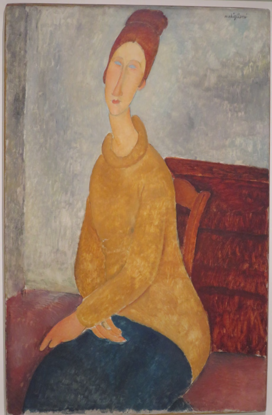 Le Sweater jaune - Amedeo Modigliani