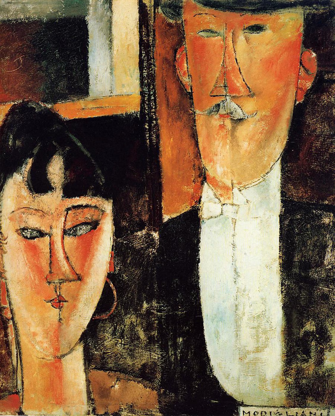 Les Mariés - Amedeo Modigliani