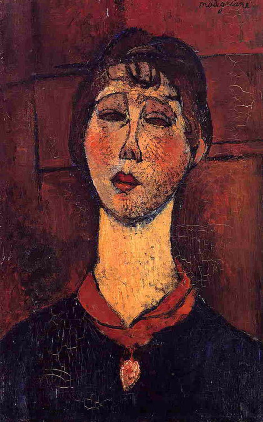 Portrait de madame Dorival - Amedeo Modigliani
