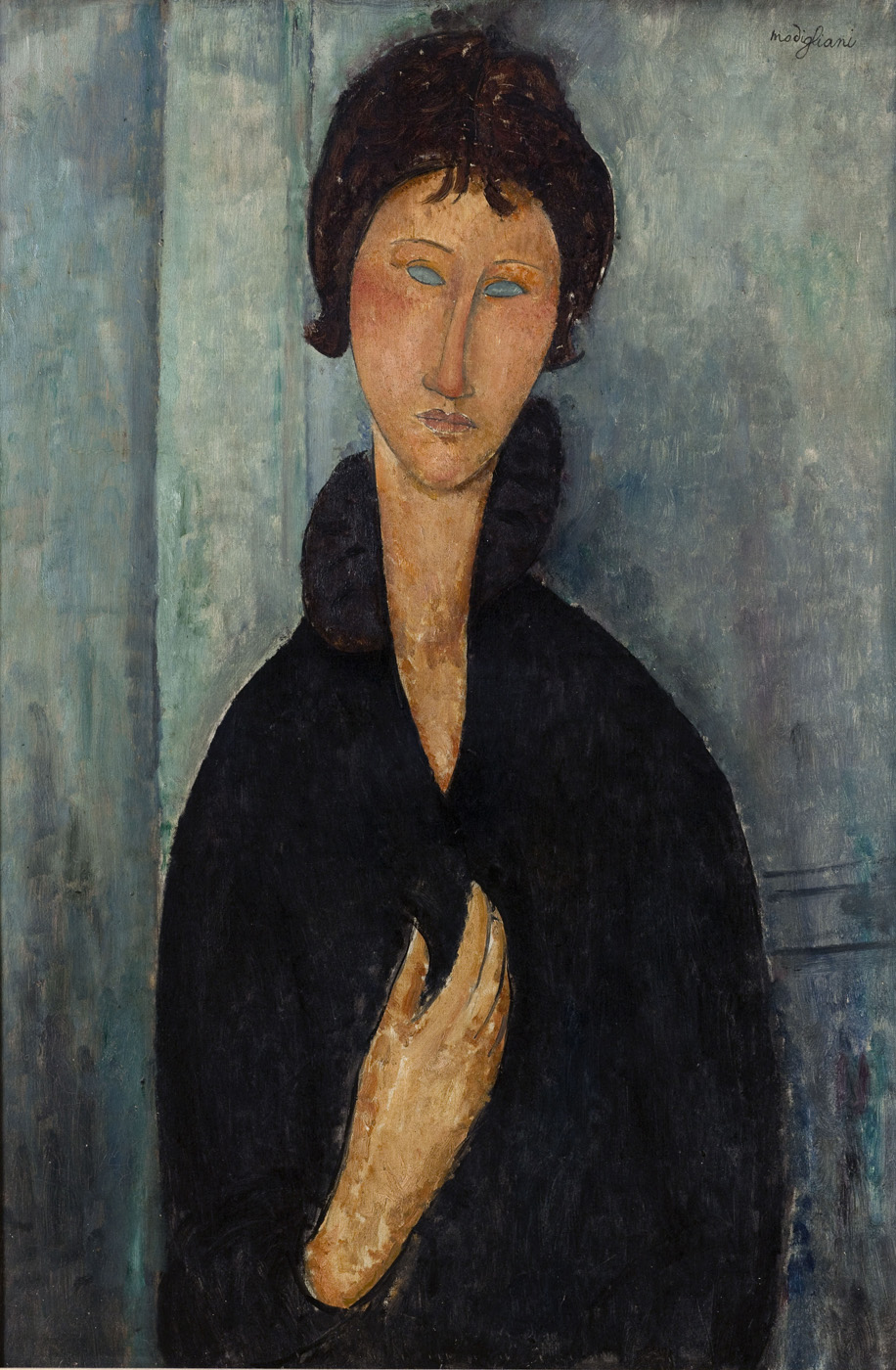 Femme aux yeux bleus
