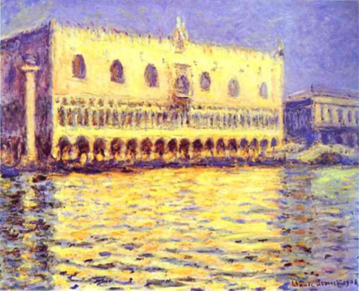 Palais des Doges - Claude Monet