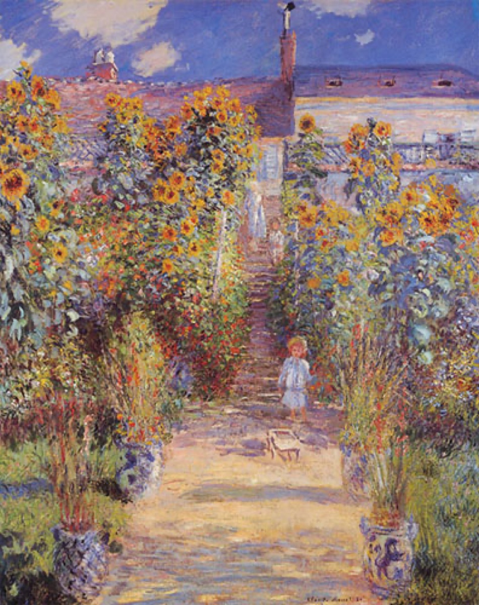 Jardin de l'artiste à Vertheuil - Claude Monet