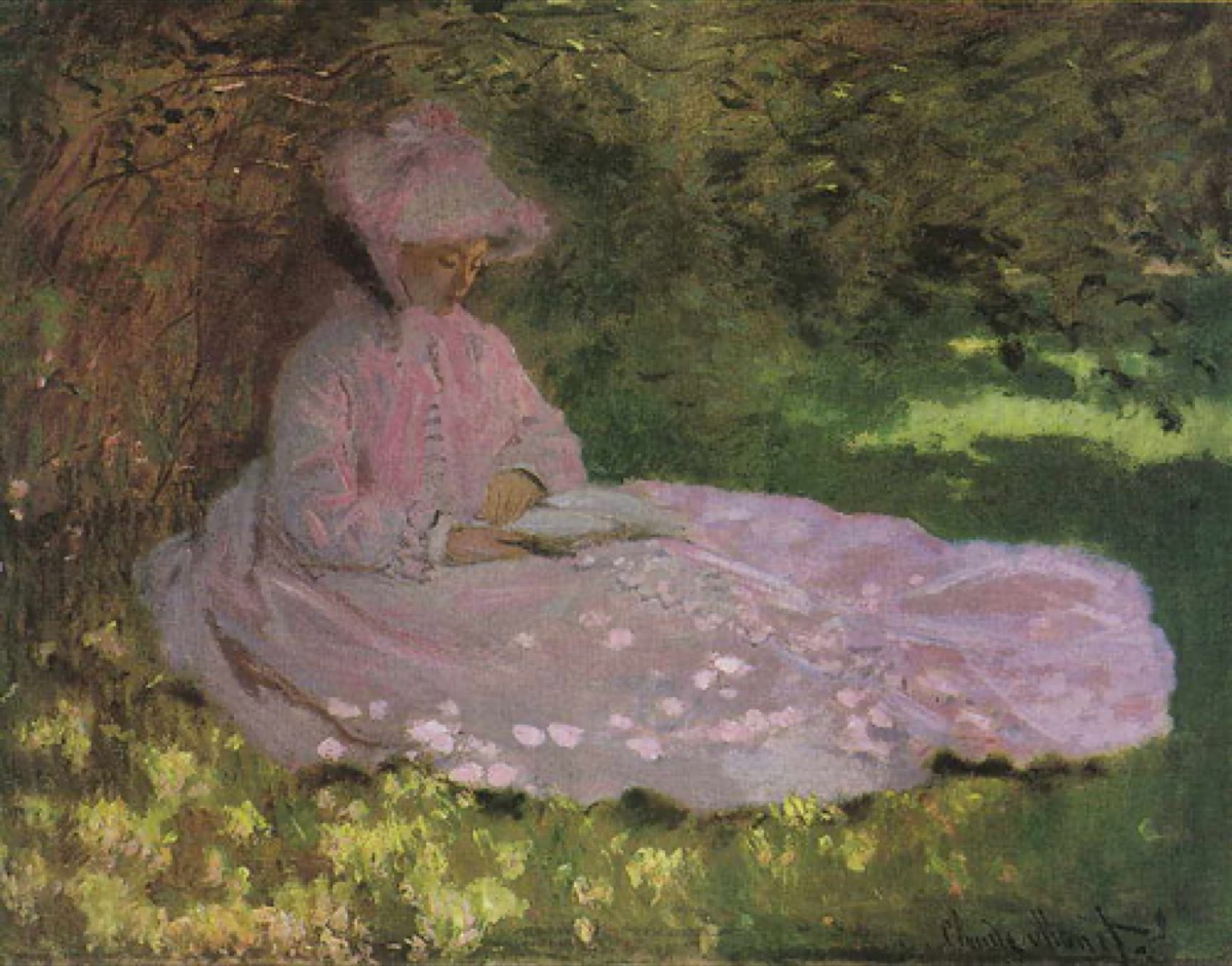 La liseuse - Claude Monet