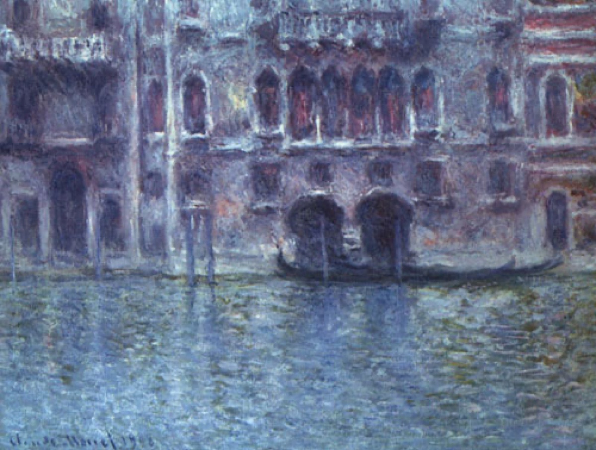 Palace de Mula à Venise - Claude Monet