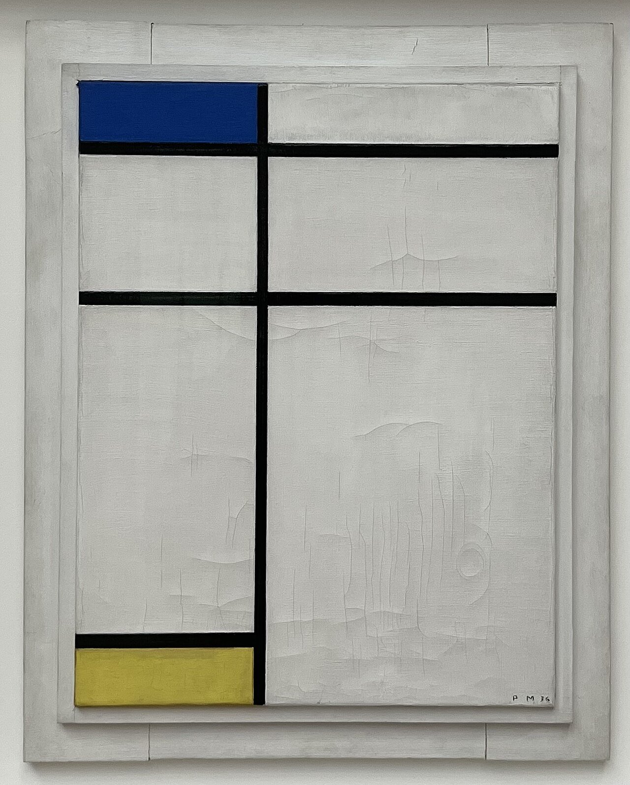 Composition in Yellow, Blue and White - Piet Mondrian