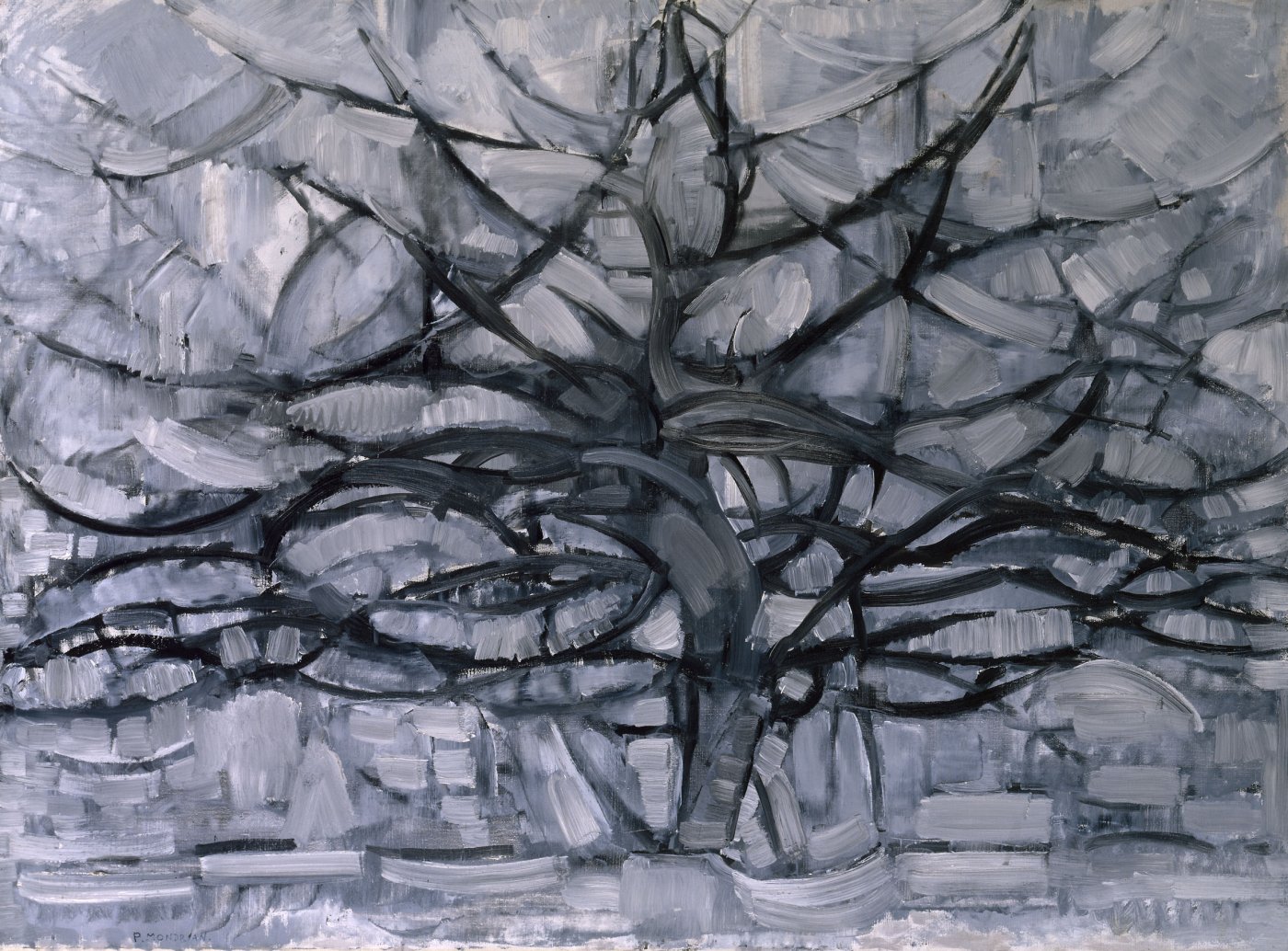 L'Arbre gris - Piet Mondrian