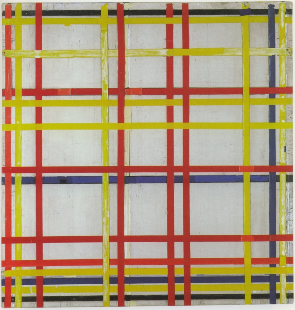 New York City I - Piet Mondrian