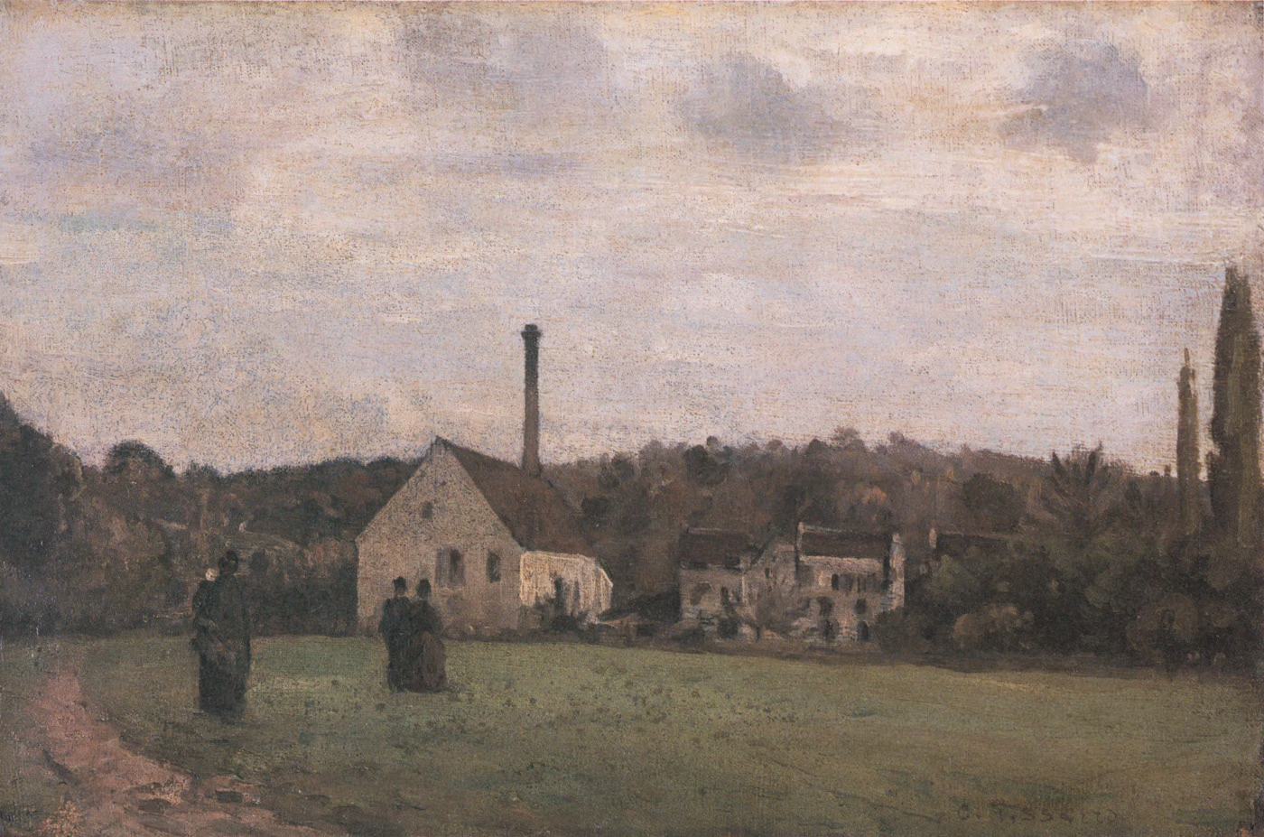 La Petite Fabrique - Camille Pissarro