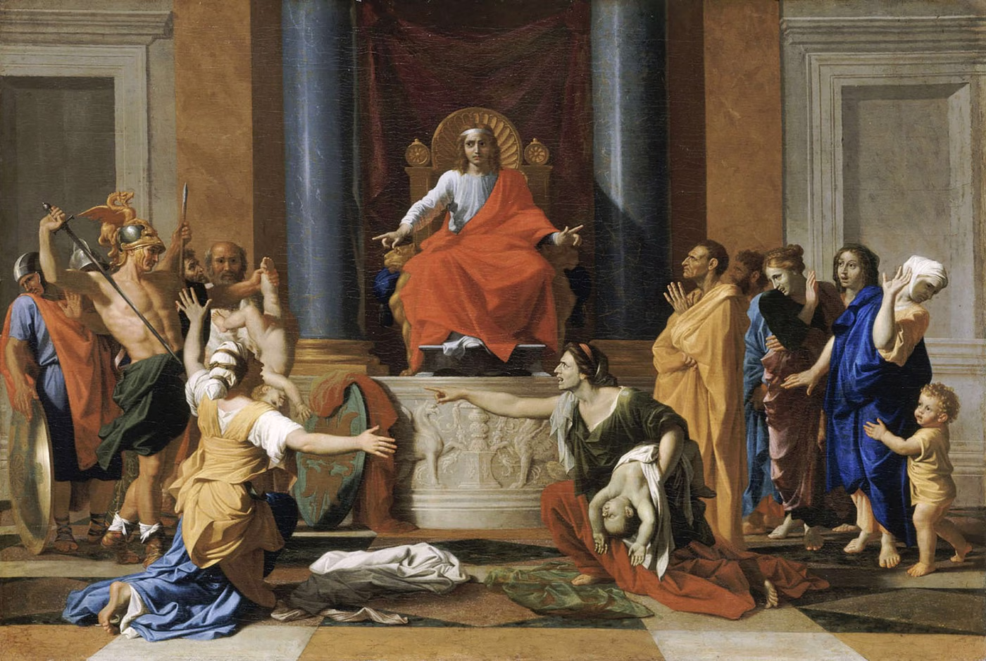 Le Jugement de Salomon - Nicolas Poussin