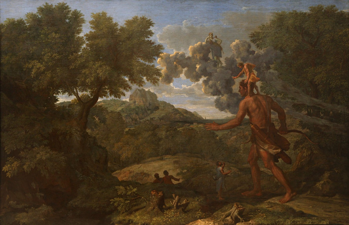 Paysage avec Orion aveugle cherchant le soleil