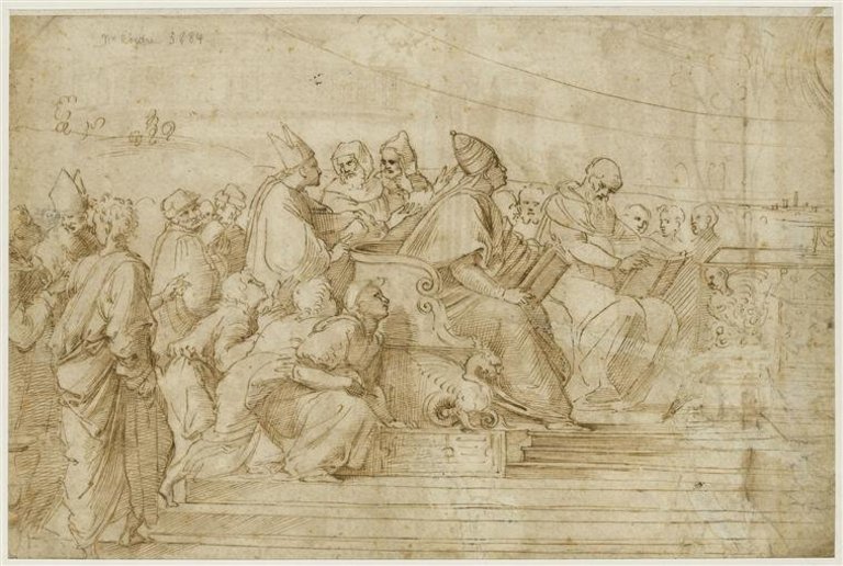 La Dispute du Saint-Sacrement - Raphaël