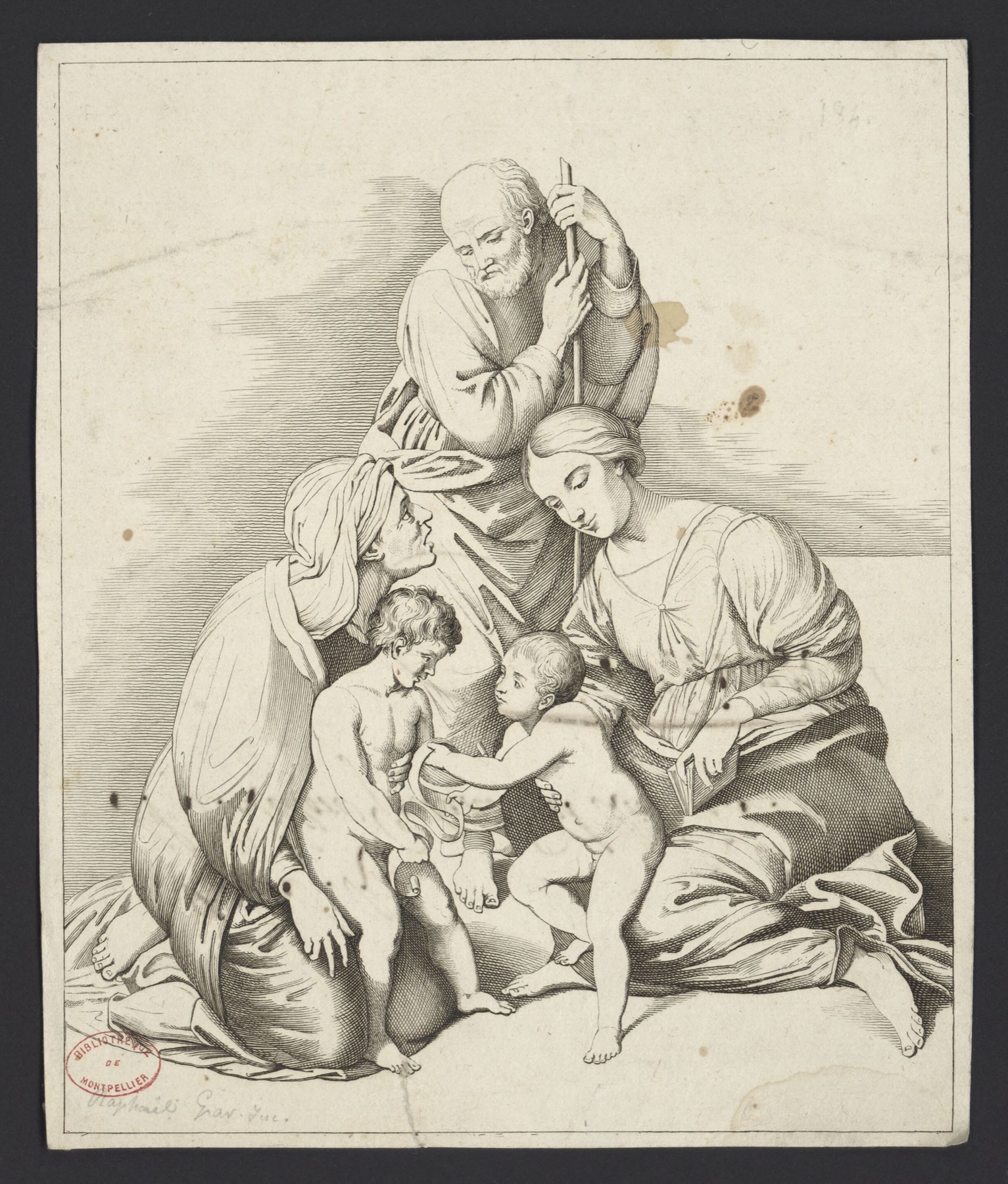 La Sainte Famille Canigiani - Raphaël