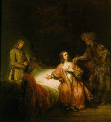 Joseph accusé par la femme de Potiphar