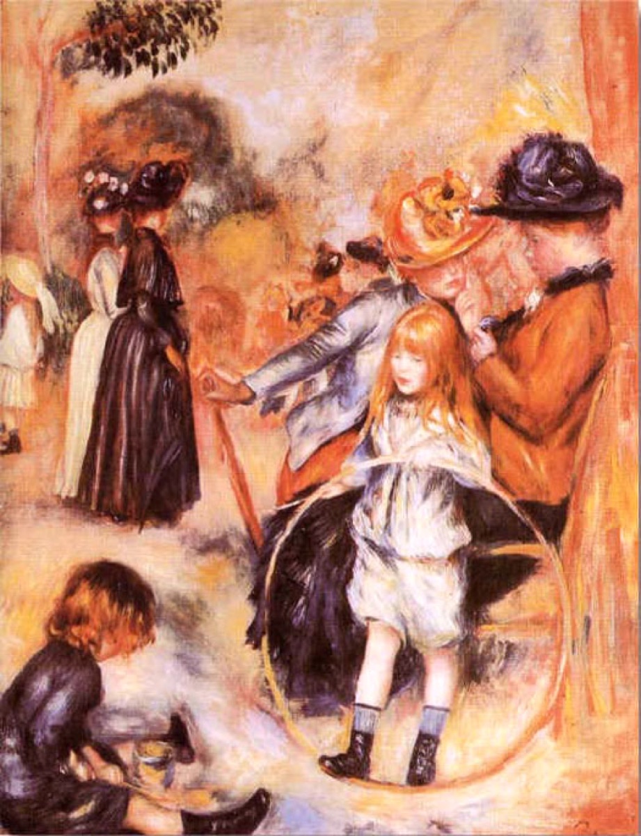 Au jardin du Luxembourg - Pierre-Auguste Renoir