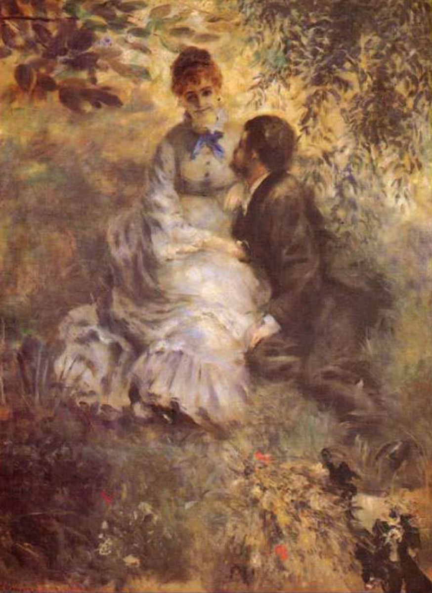 Les amoureux - Pierre-Auguste Renoir