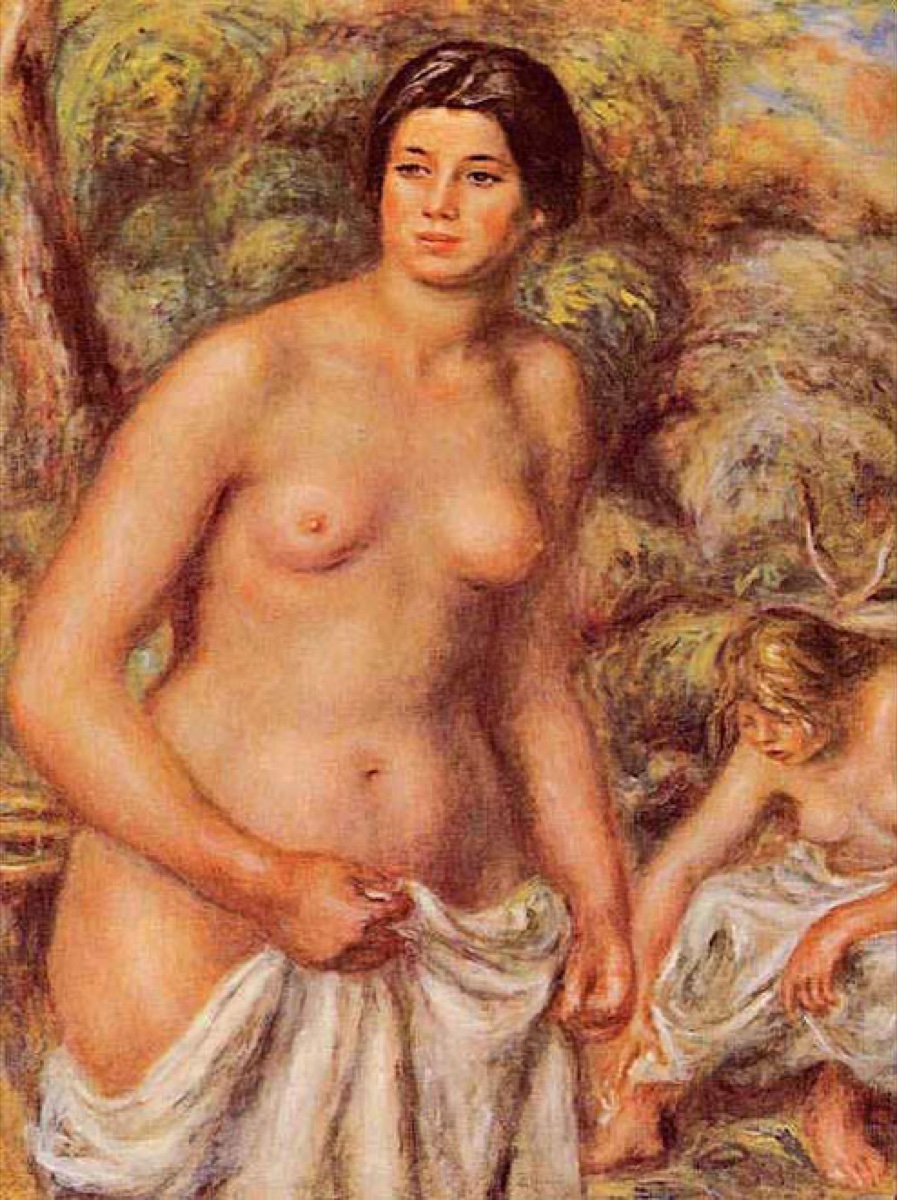 Madeleine Bruno ou les deux baigneuses - Pierre-Auguste Renoir