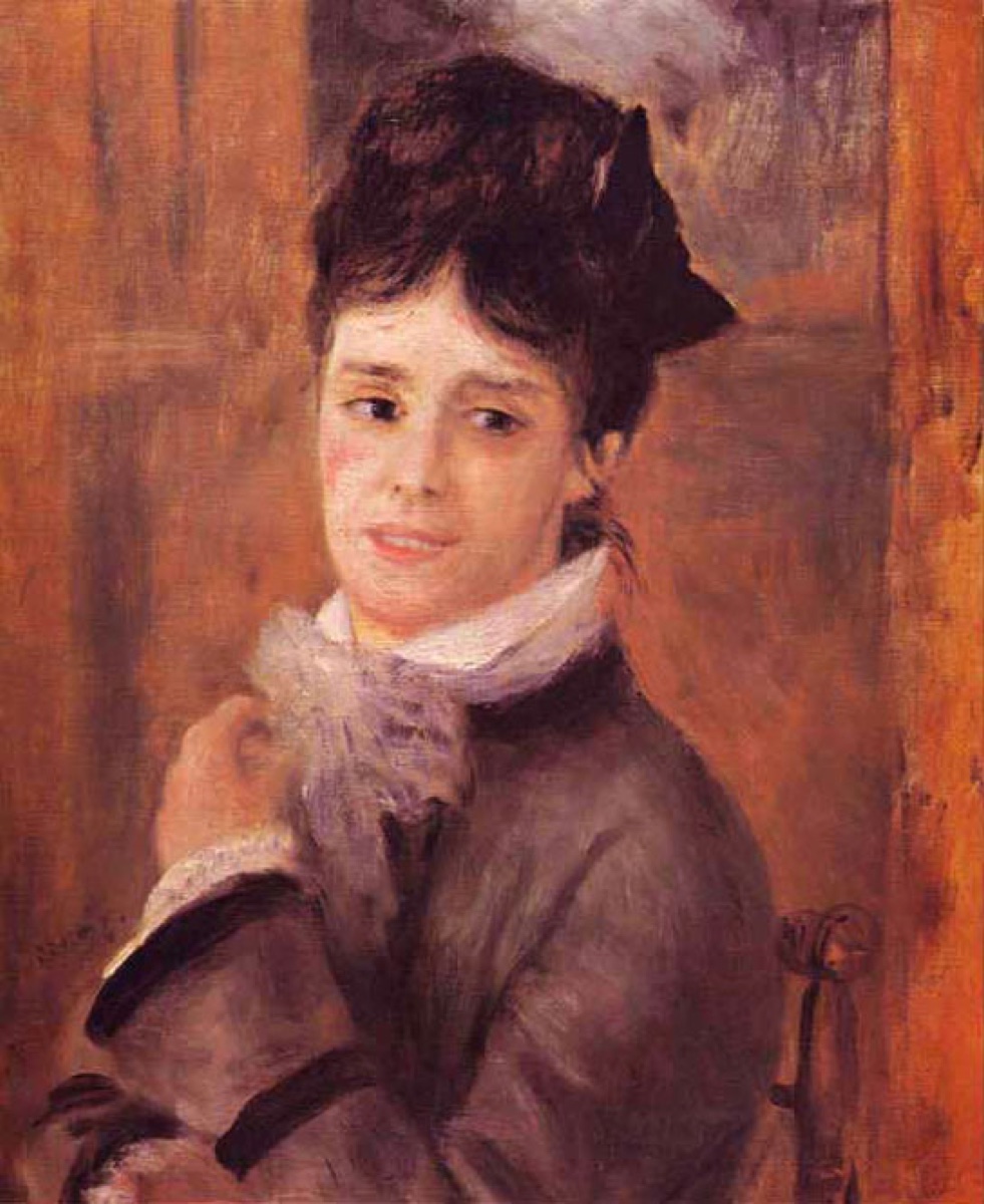 Camille Monet - Pierre-Auguste Renoir
