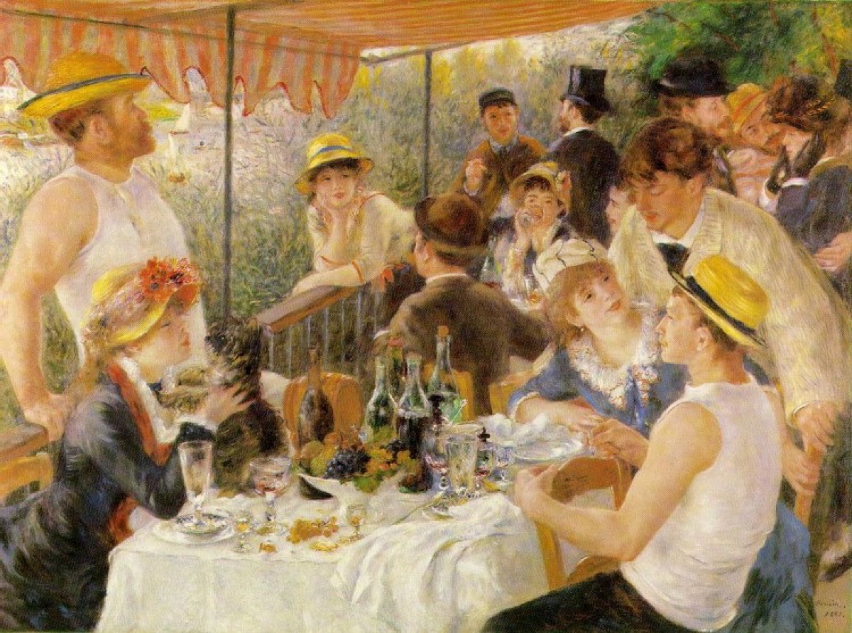 Le déjeuner des canotiers - Pierre-Auguste Renoir