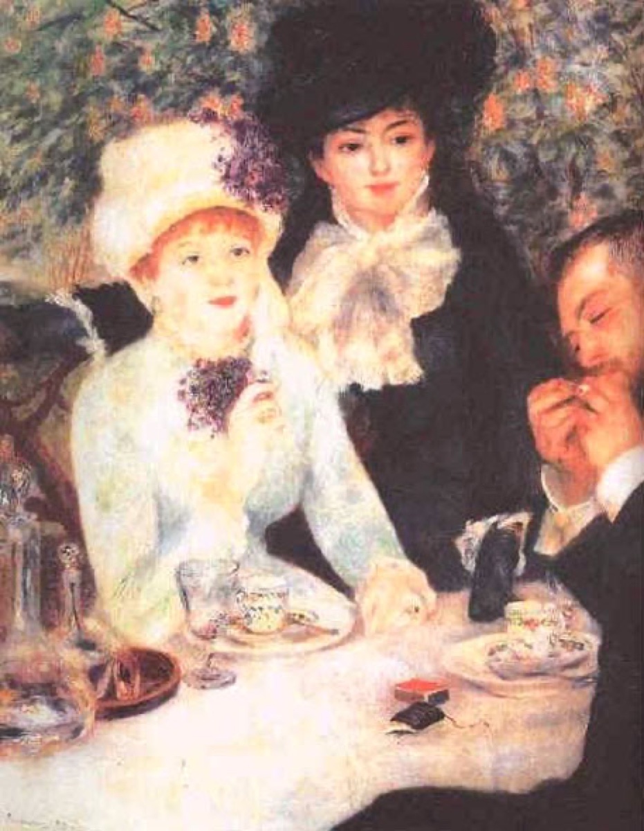 La fille du déjeuner - Pierre-Auguste Renoir