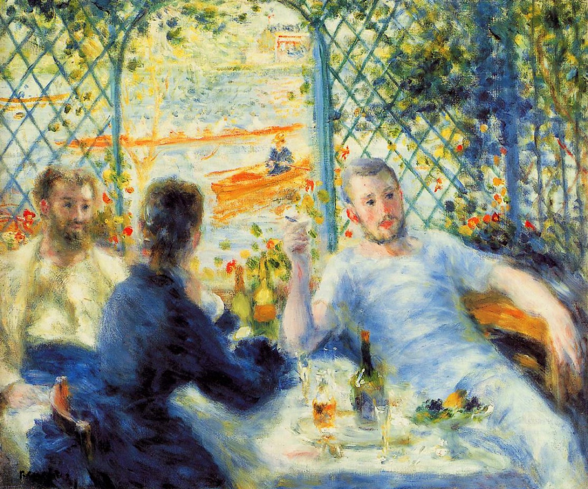 Les canotiers - Pierre-Auguste Renoir