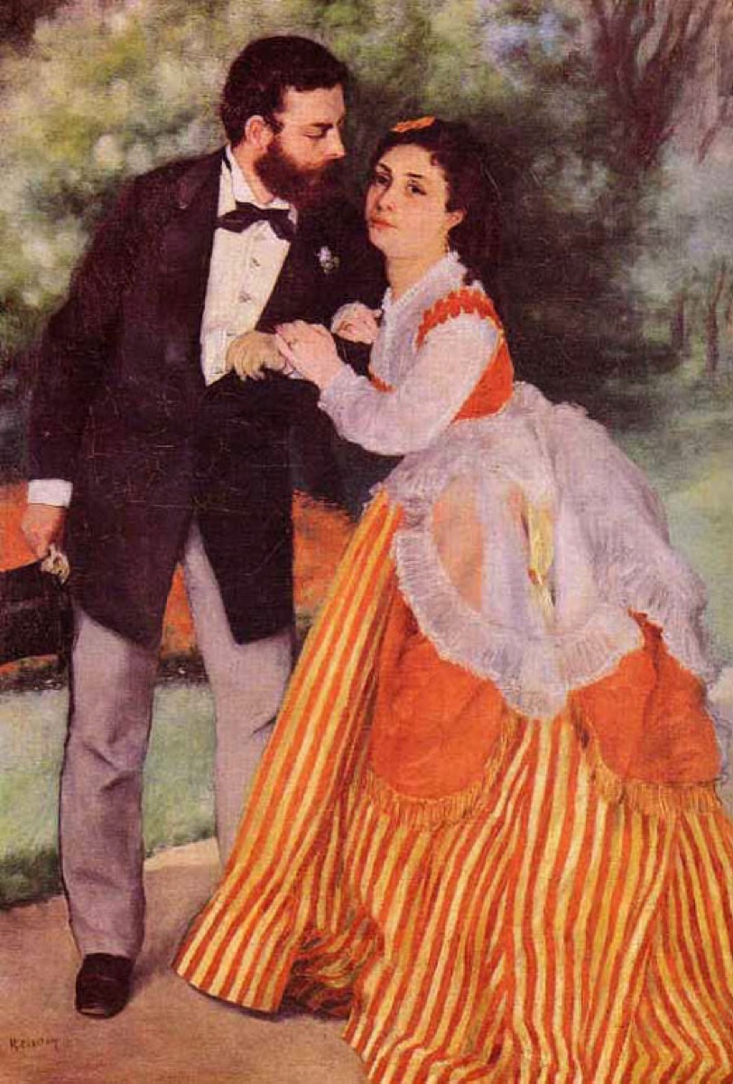 Les fiancés - Pierre-Auguste Renoir