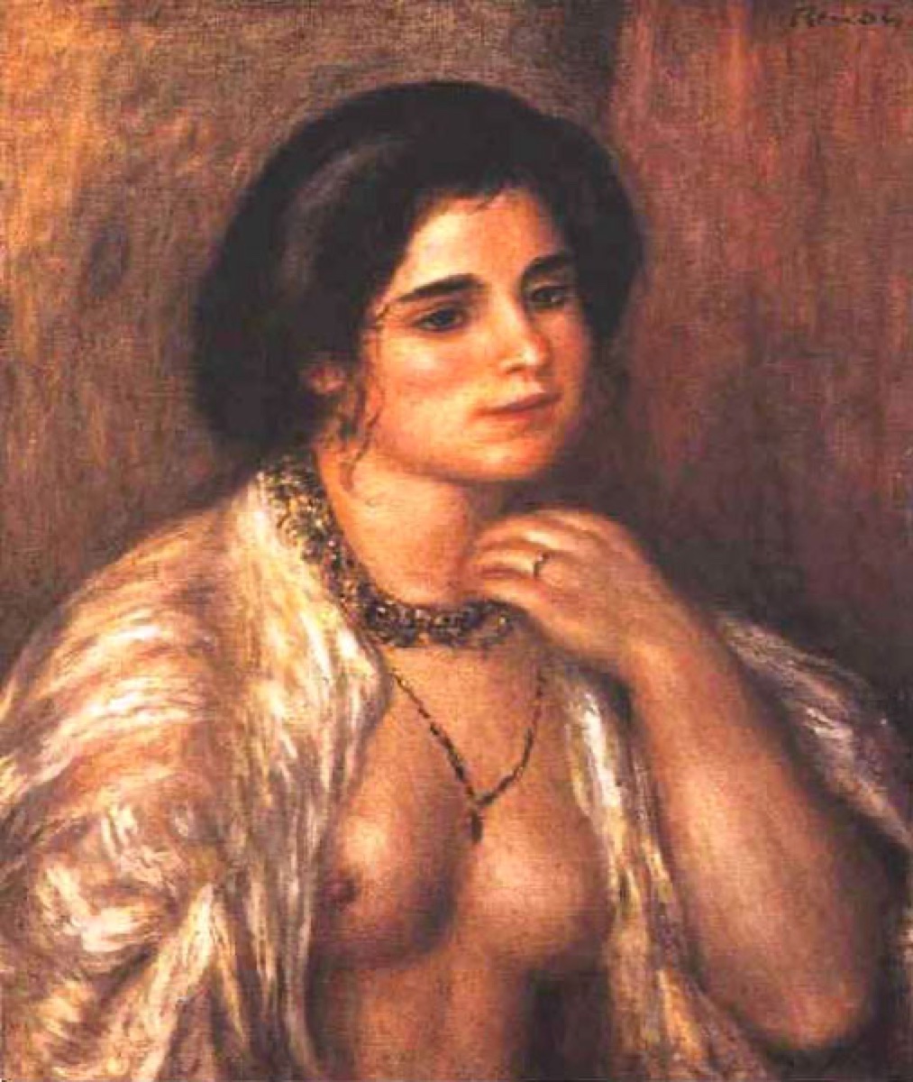 Gabrielle aux seins nus - Pierre-Auguste Renoir