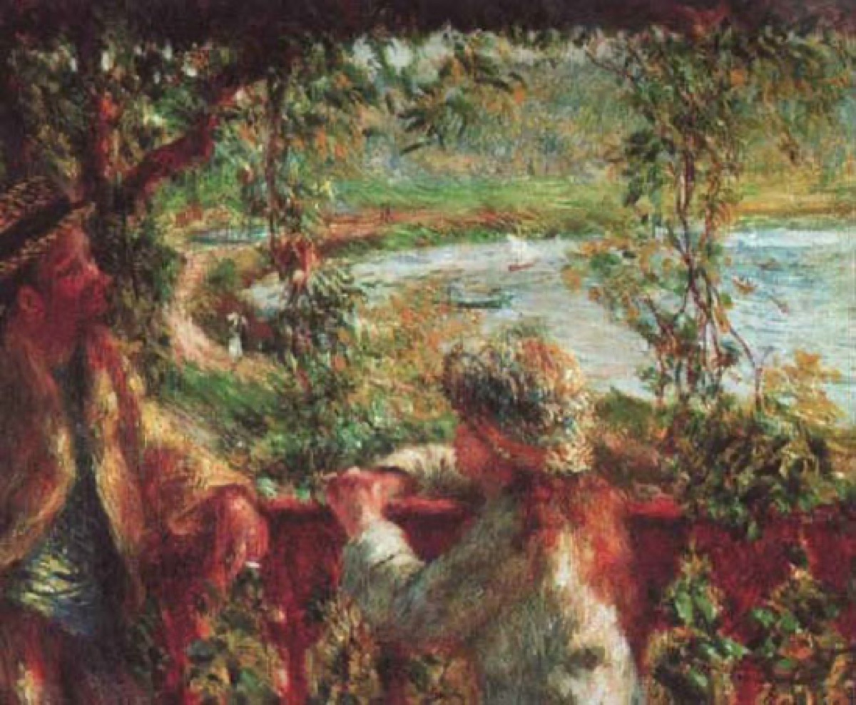 Près du lac - Pierre-Auguste Renoir