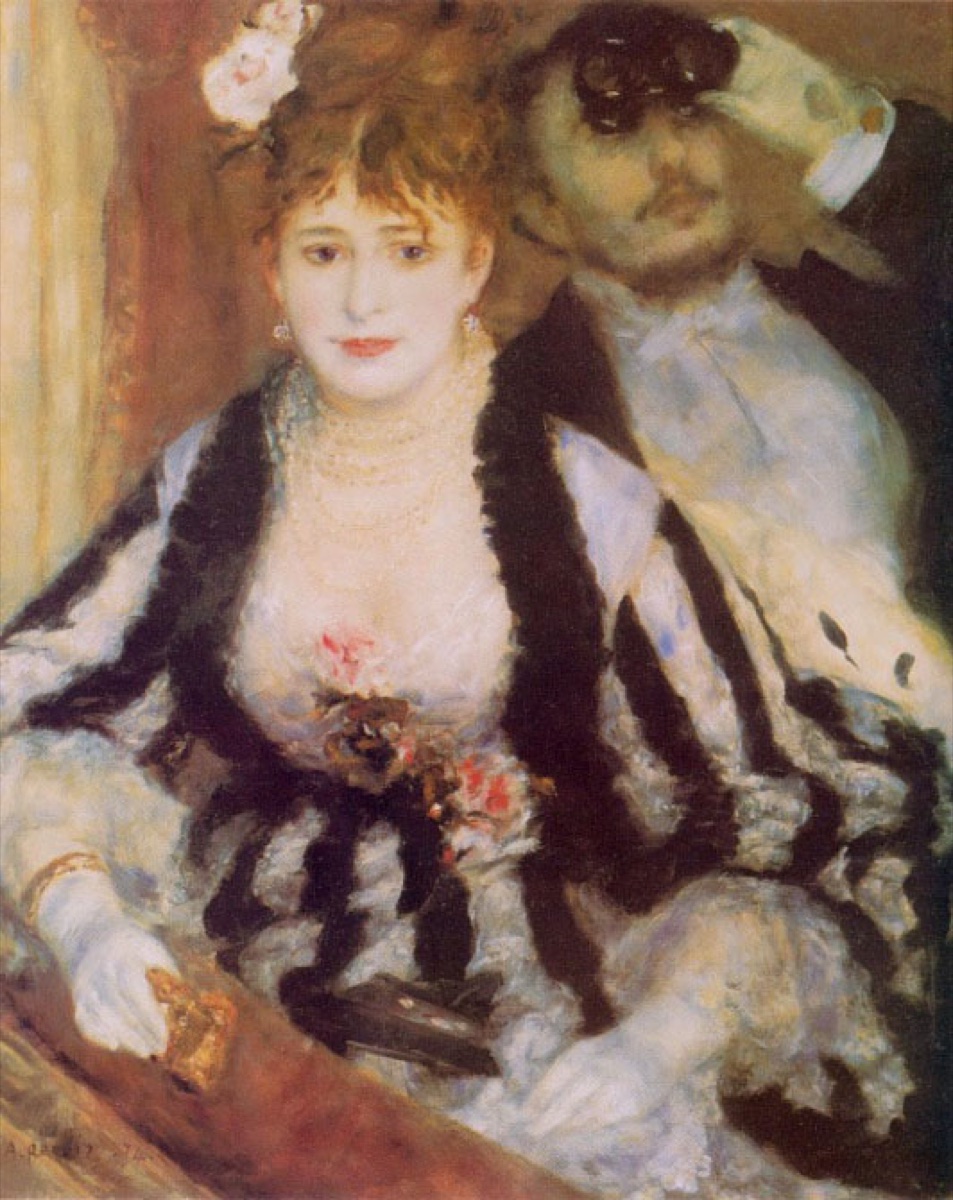 La loge - Pierre-Auguste Renoir