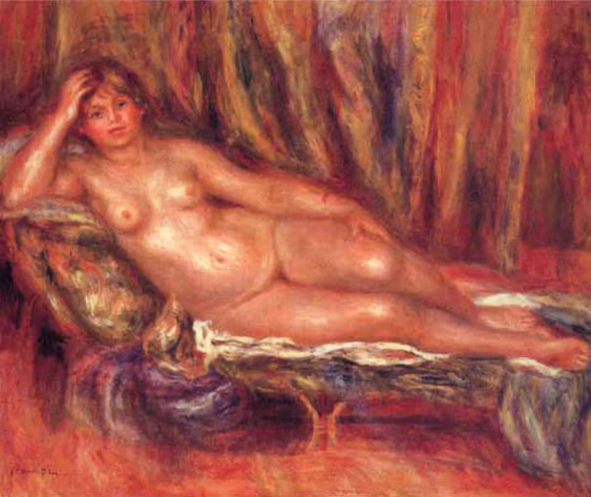 Nu couché - Pierre-Auguste Renoir