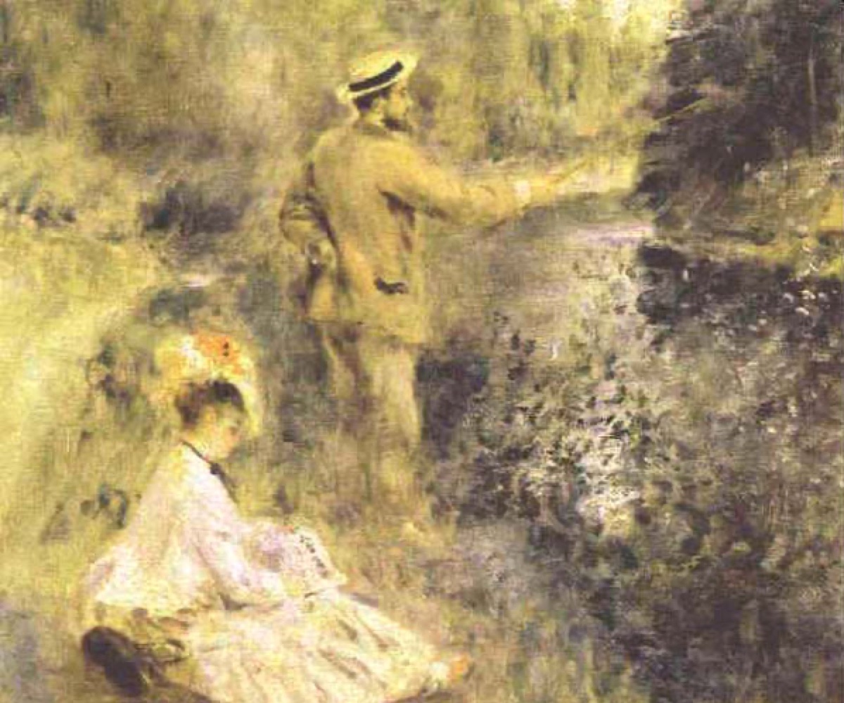 Le pêcheur à la ligne - Pierre-Auguste Renoir