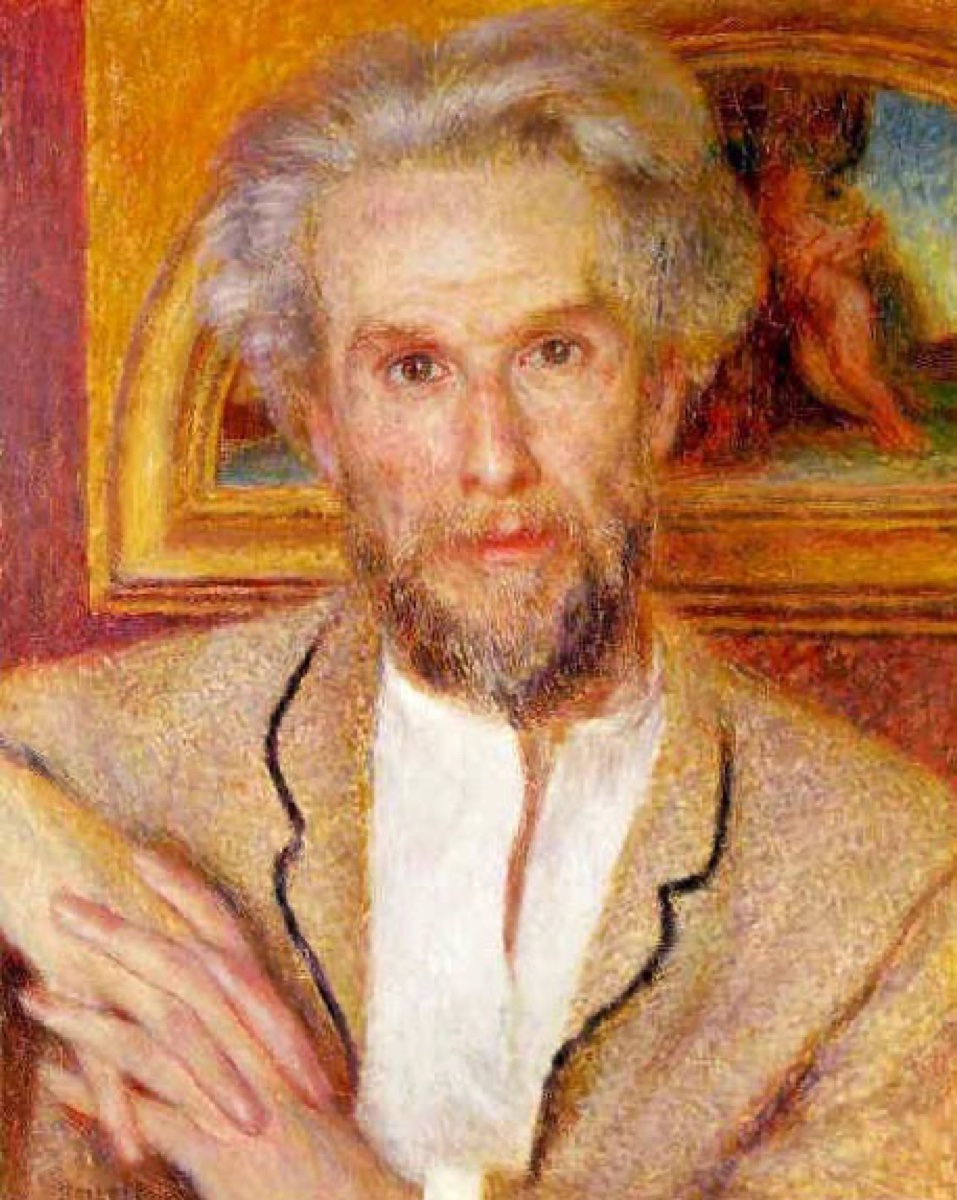 Portrait de Monsieur Chocquet - Pierre-Auguste Renoir