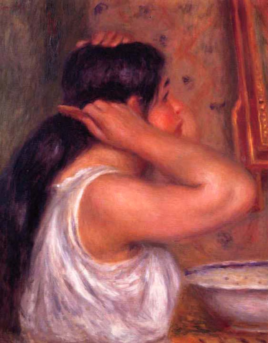 La toilette - Pierre-Auguste Renoir