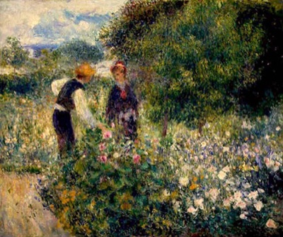La cueuillette des fleurs