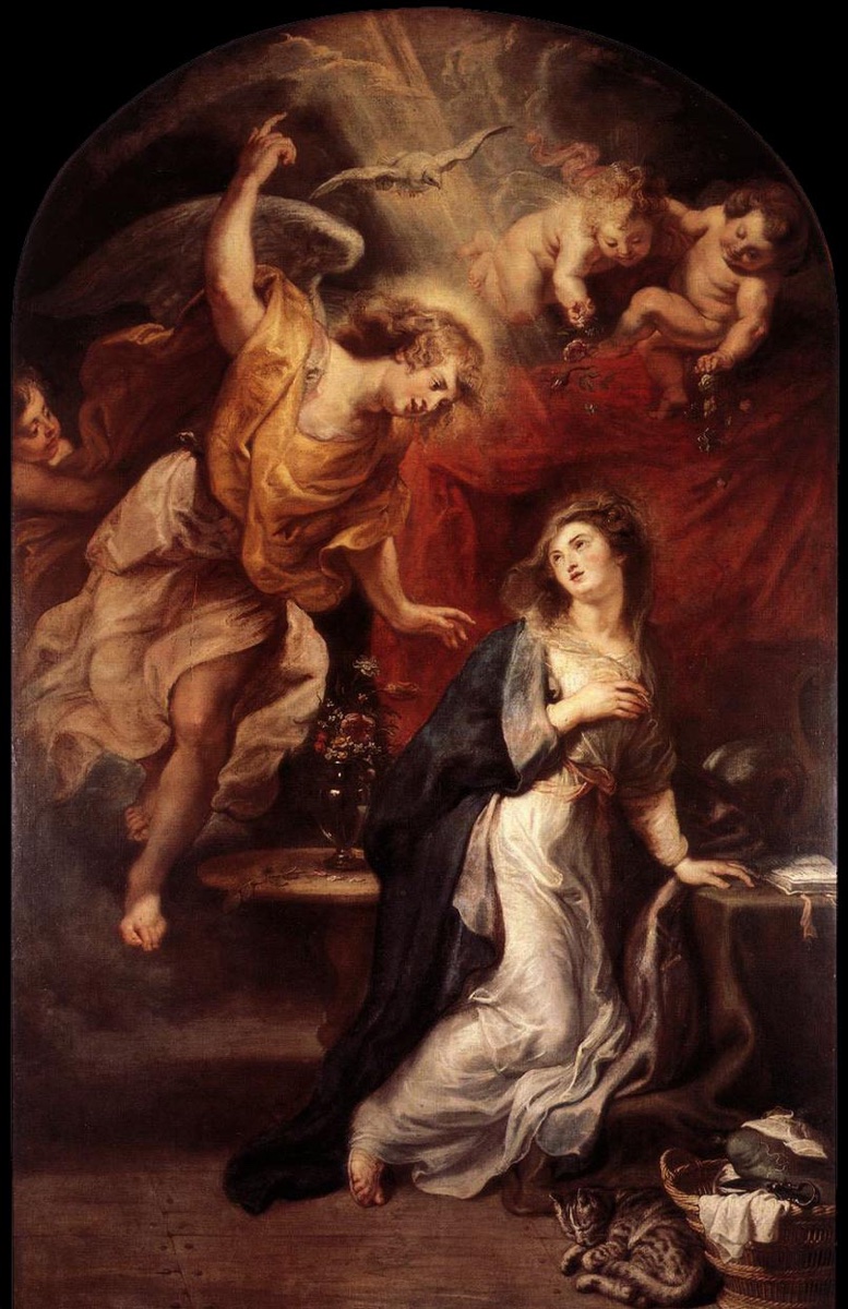 L'annonciation - Peter Paul Rubens