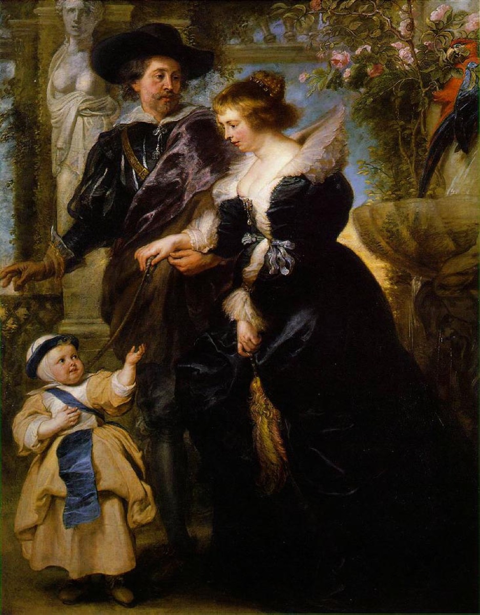 Rubens, sa femme Helena Fourment et leur fils Peter Paul - Peter Paul Rubens