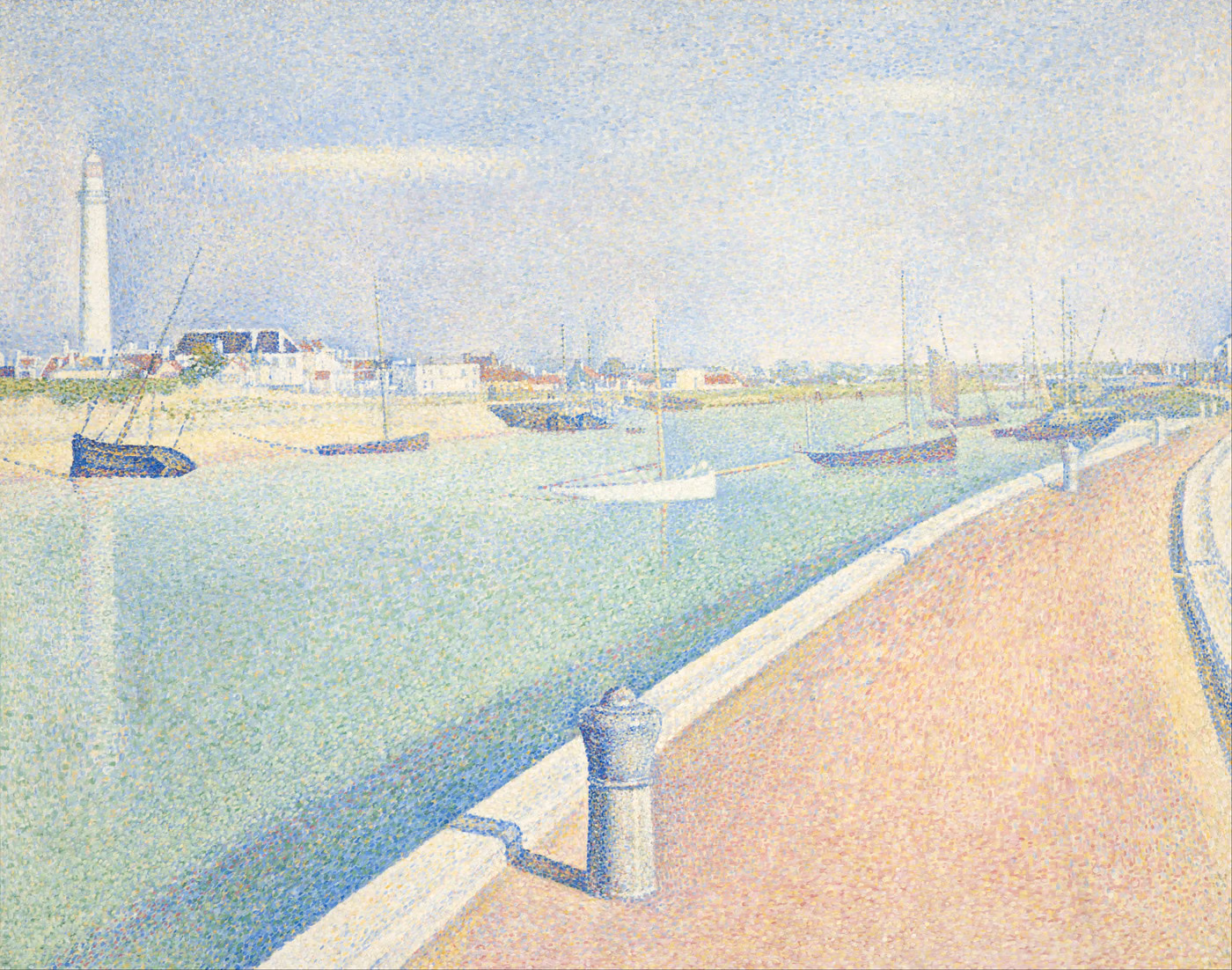 Le Chenal de Gravelines, Petit Fort Philippe - Georges Seurat